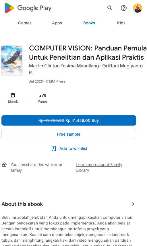 Computer Vision Book